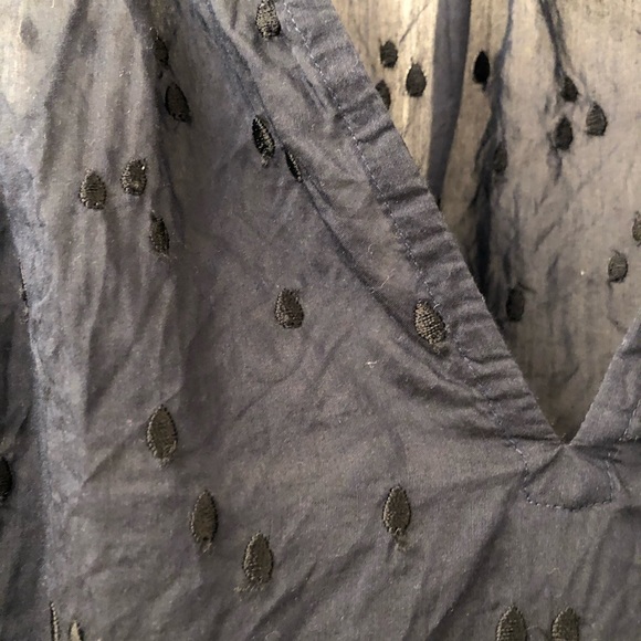 CLOSED official navy sheer blouse - Picture 3 of 5